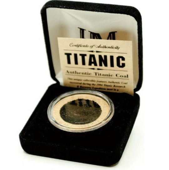 Authentische Titanic-Kohle – Ein Stück Geschichte, das man anfassen kann.