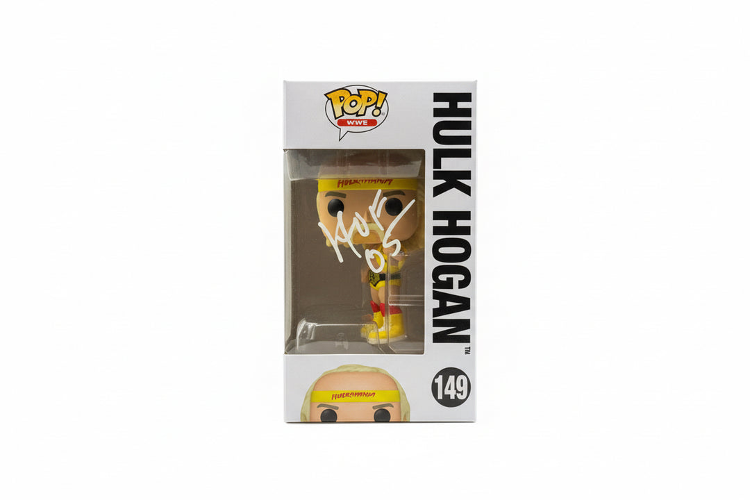 Funko Pop WWE Hulk Hogan #149 – handsigniert – Hall of Fame